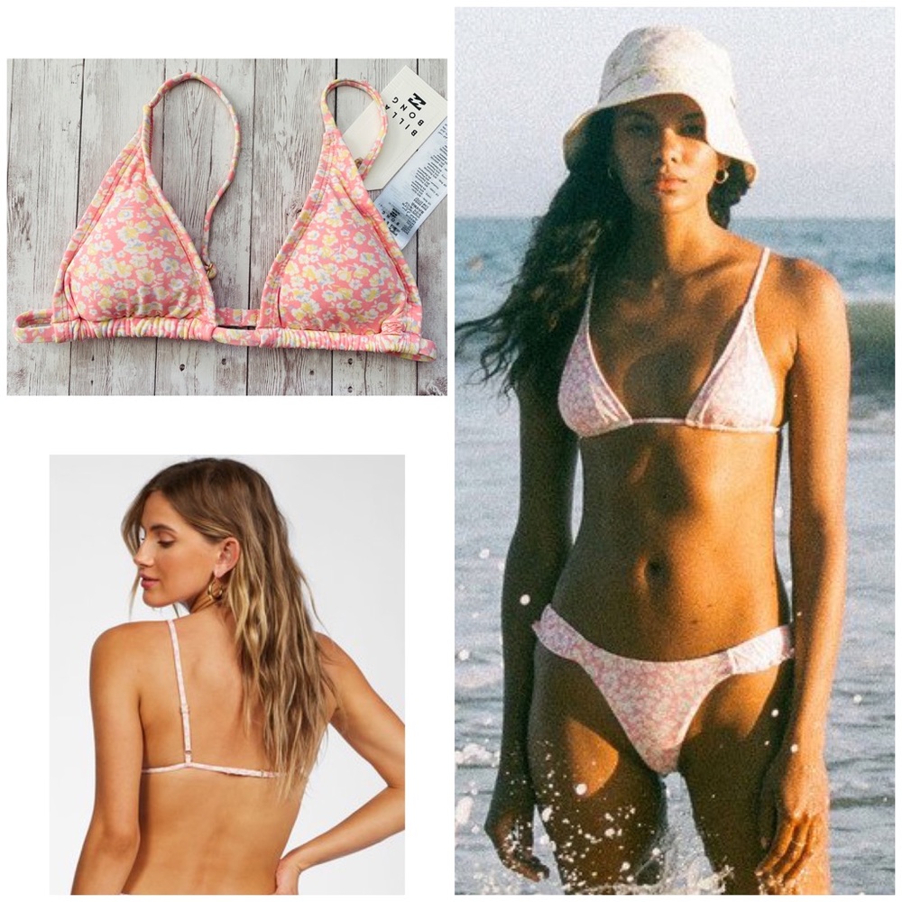 🔆 Billabong Ditsy Darling Slide Bikini Top